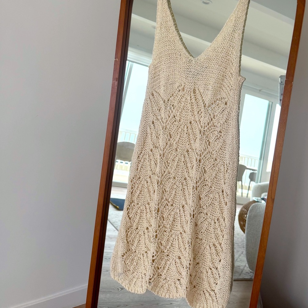 Zara crochet dress